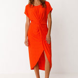 Vestido SKFK Amade Naranja