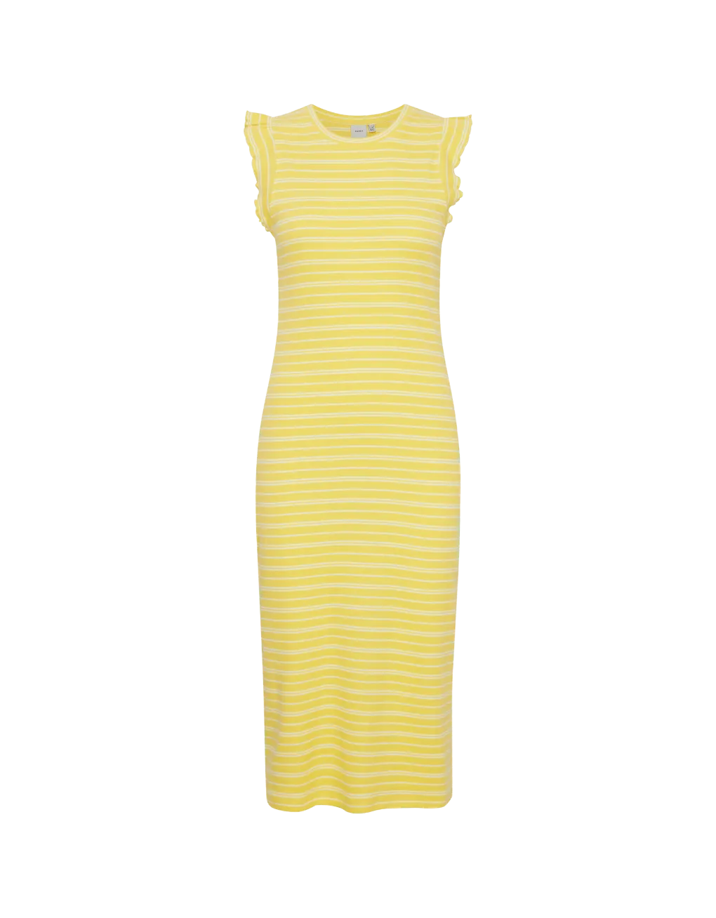 Vestido ICHI Louisany Goldfinch - ECRU
