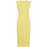 Vestido ICHI Louisany Goldfinch - ECRU