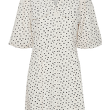 Vestido ICHI Qwin - ECRU