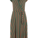 Vestido King Louie Abigail Castillo Stripe - ECRU