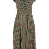 Vestido King Louie Abigail Castillo Stripe - ECRU