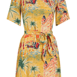 Vestido King Louie Mila Serafini Tuscan Yellow - ECRU