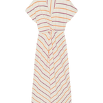 Vestido Largo CKS Demosi - ECRU