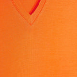 Vestido Largo CKS Dusk Bright Orange - ECRU