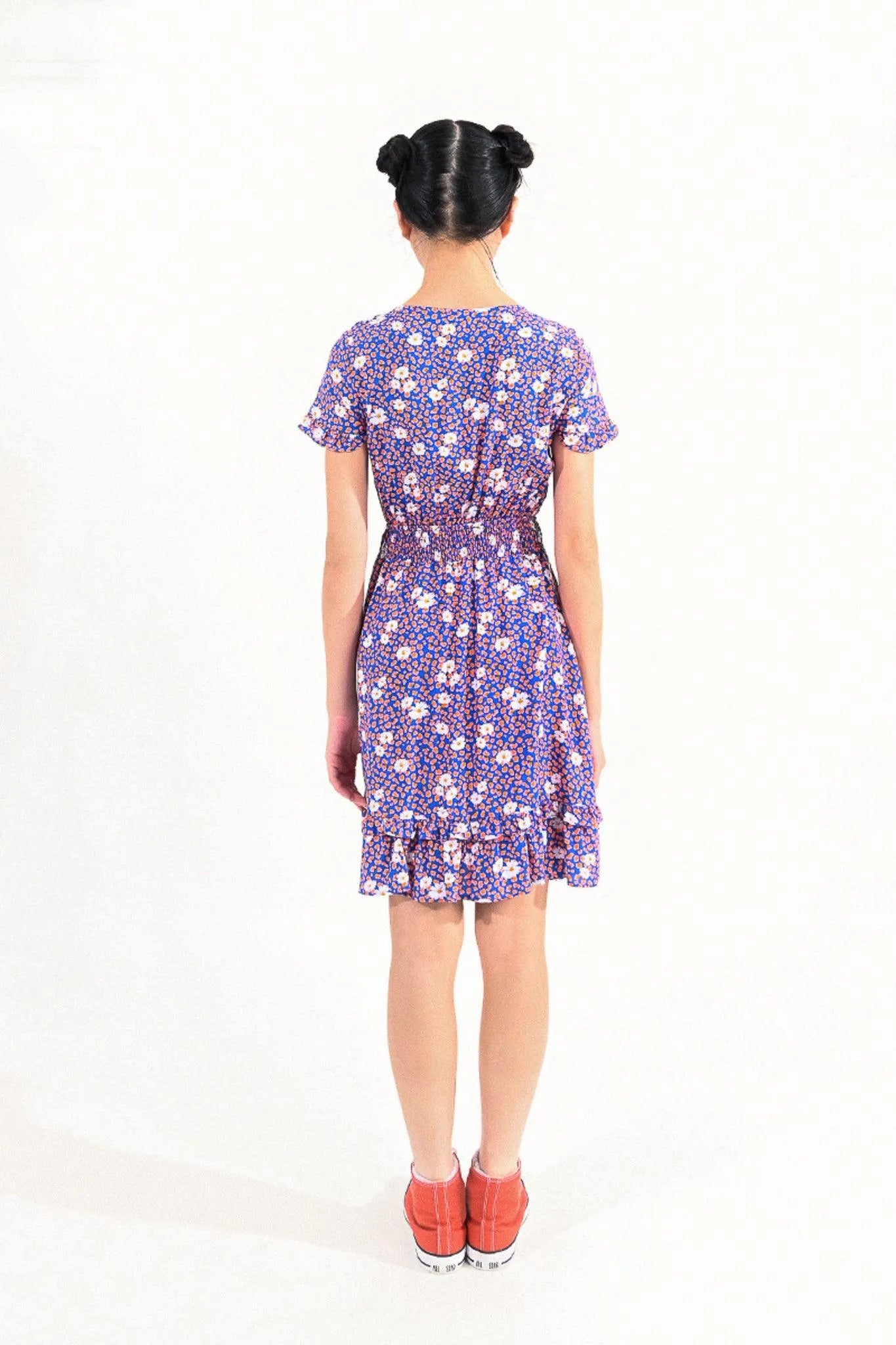 Vestido Lili Sidonio Estampado Nikki - ECRU