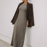 Vestido ESE O ESE Manhattan Hunter Green