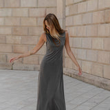 Vestido ESE O ESE Manhattan Hunter Green