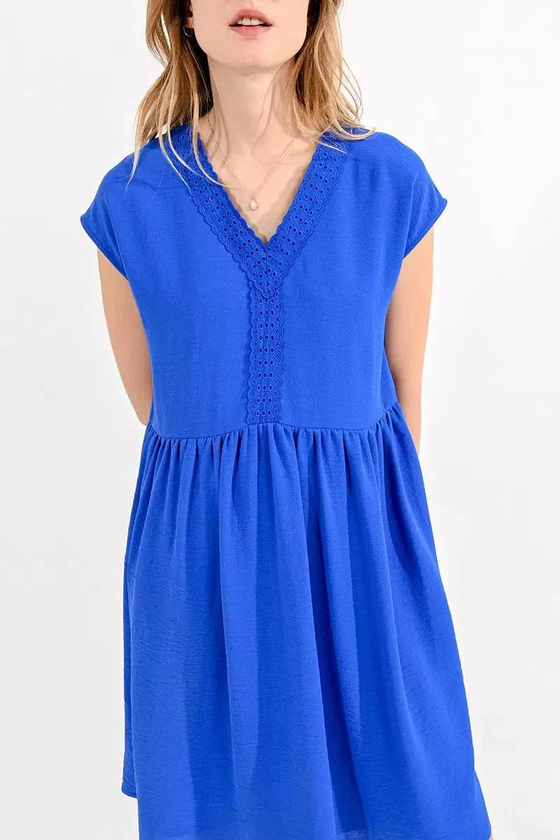 Vestido Molly Bracken Azul - ECRU