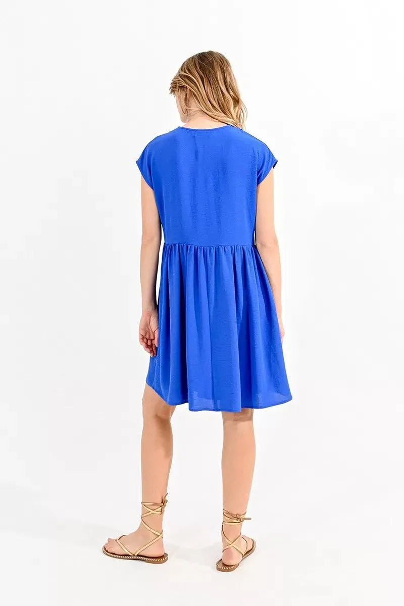 Vestido Molly Bracken Azul - ECRU