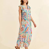 Vestido Molly Bracken Purple Gemma - ECRU