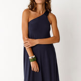 Vestido SKFK Naiade Azul Marino