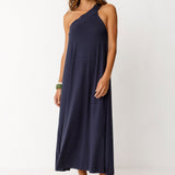 Vestido SKFK Naiade Azul Marino