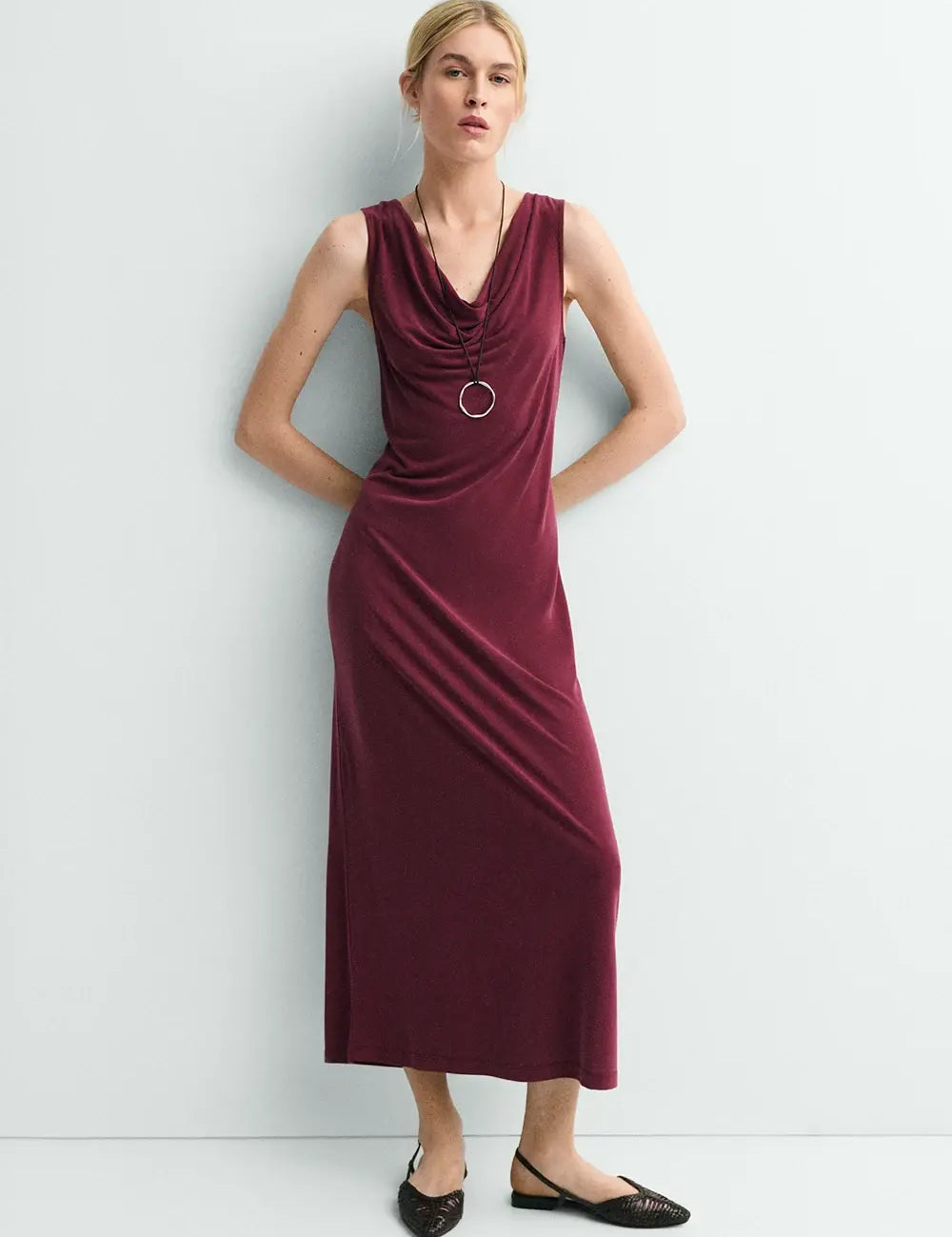 Vestido ESE O ESE Penelope Burdeos