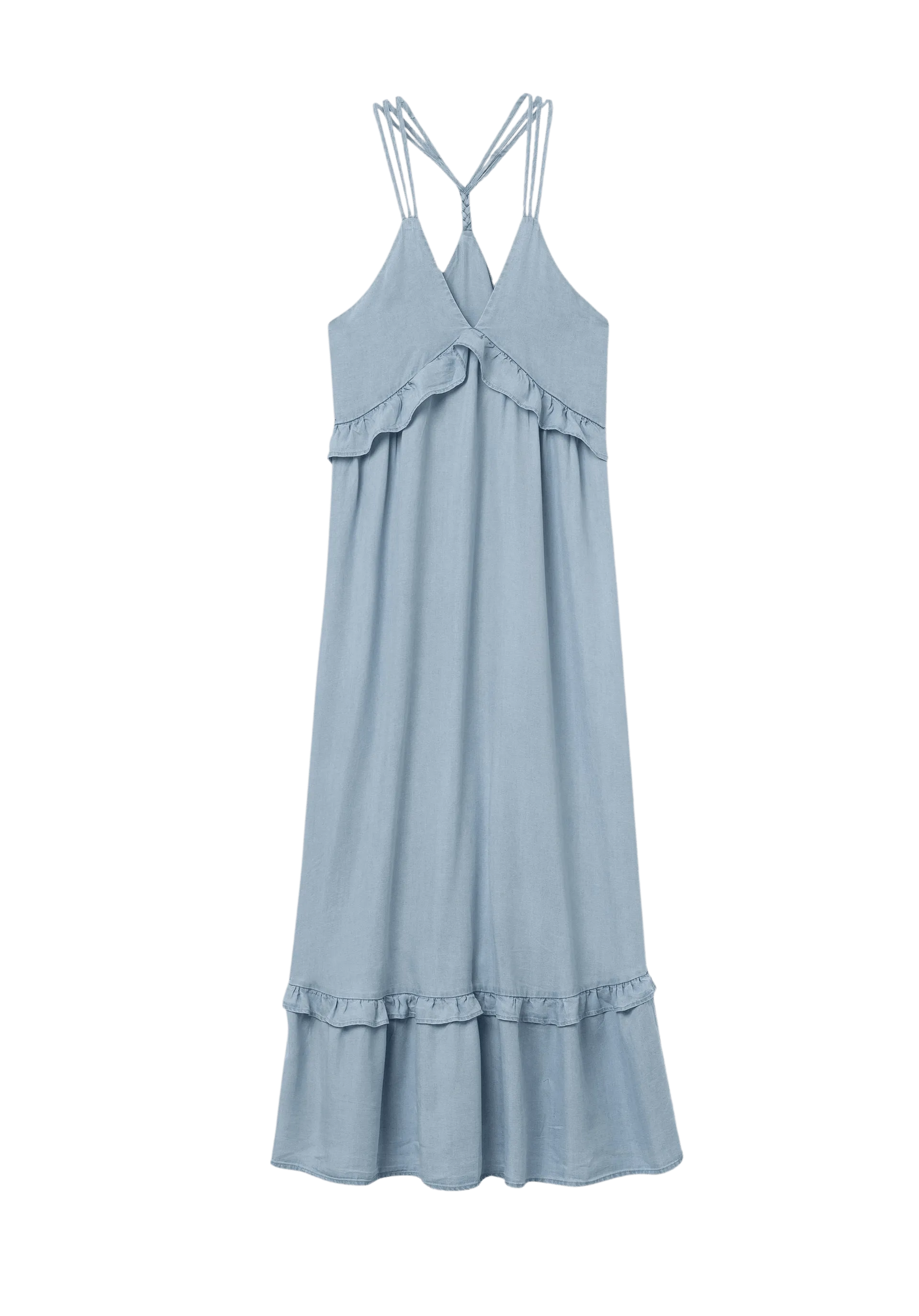 Vestido TIFFOSI Aquamarine - ECRU