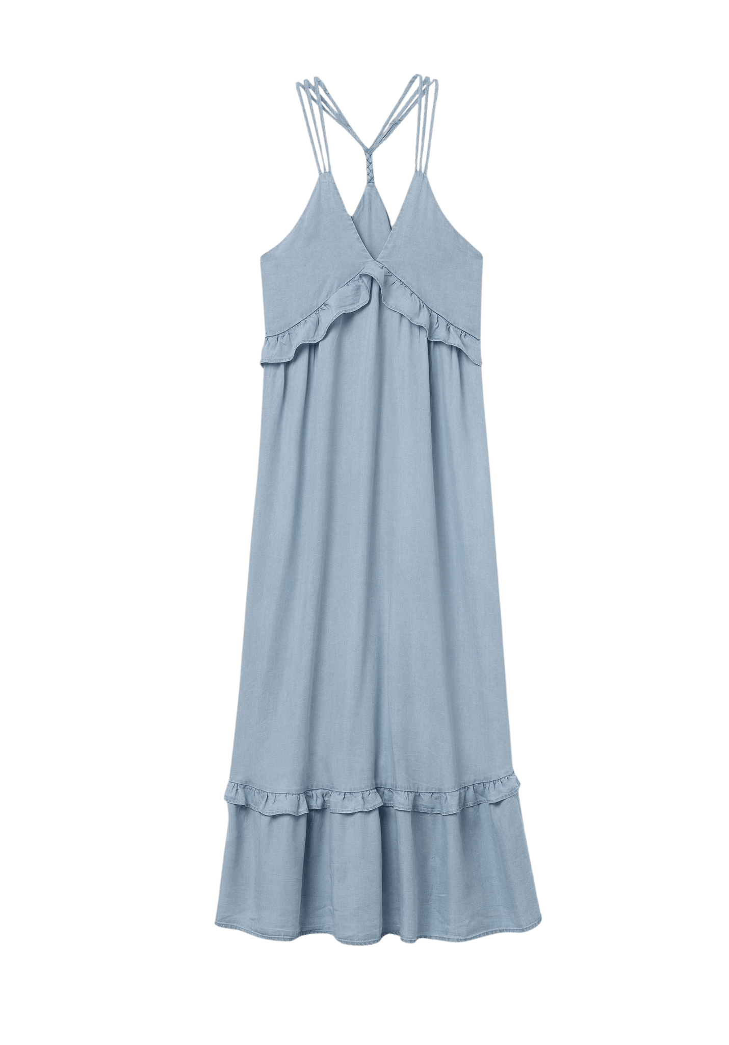 Vestido TIFFOSI Aquamarine - ECRU