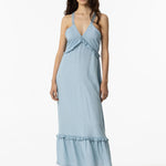 Vestido TIFFOSI Aquamarine - ECRU