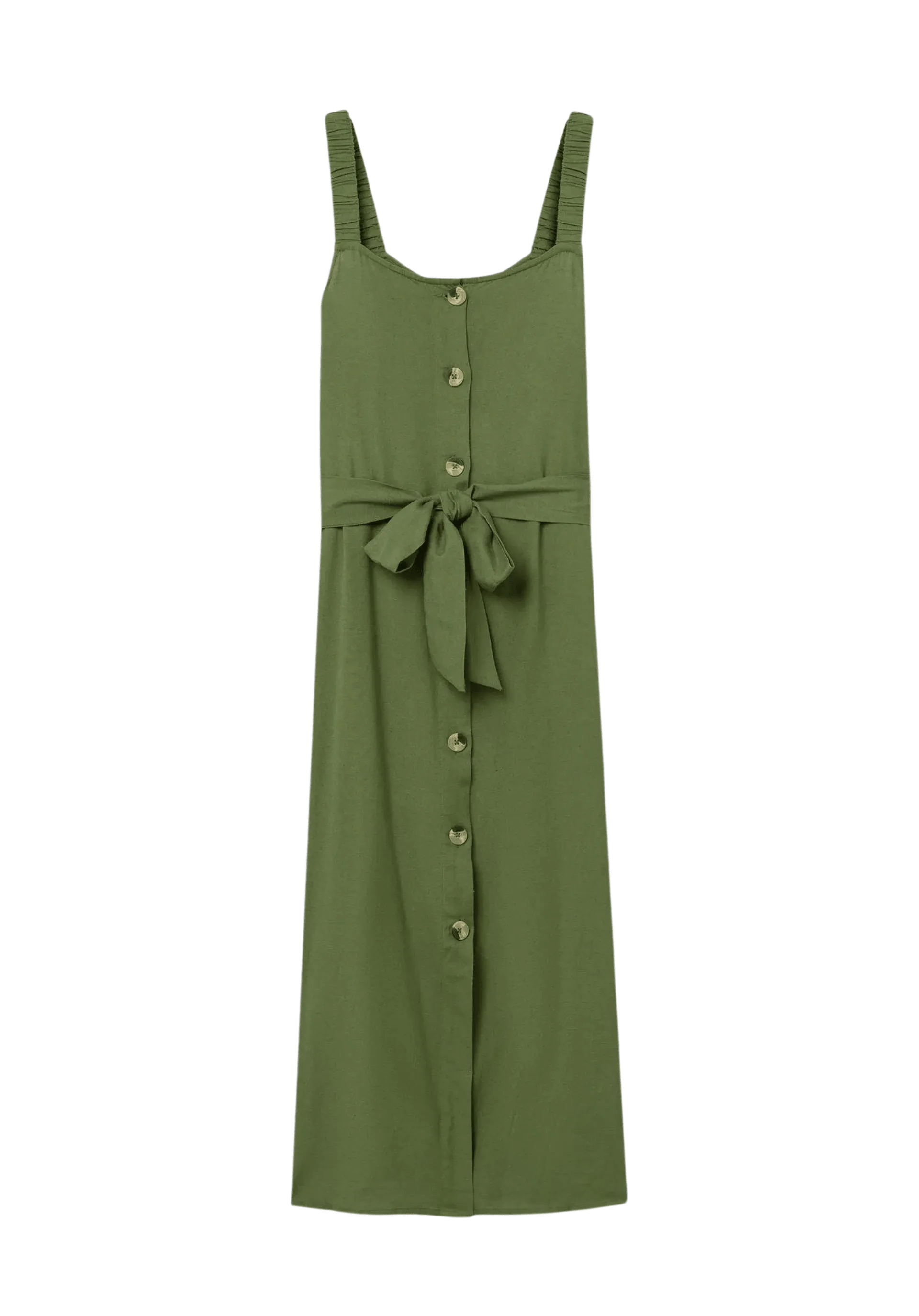 Vestido TIFFOSI Crack Verde - ECRU
