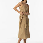 Vestido TIFFOSI Crack - ECRU