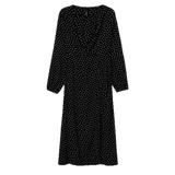 Vestido Tiffosi Kusama Midi Lunares - ECRU