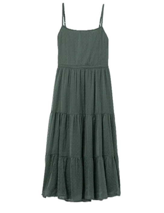 Vestido Tiffosi Rennes Verde - ECRU
