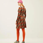 Vestido Xantik Off White Mikado - ECRU