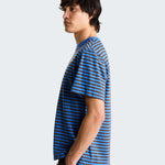 Camiseta The North Face Vista Stripe Active Blue vista lateral