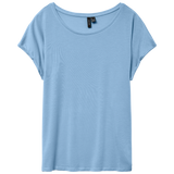 Camiseta Básica de Mujer VERO MODA AWARE Ava Airy Blue