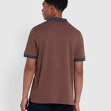 Polo FARAH de Punto Rutland Charcoal