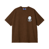 Camiseta WE ARE NOT FRIENDS Boxy Daisy Marrón, vista frontal