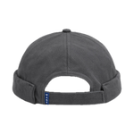 Gorro WE ARE NOT FRIENDS Docker Gris, vista espalda