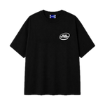 Camiseta WE ARE NOT FRIENDS Hello & Goodbye Negra, vista frontal