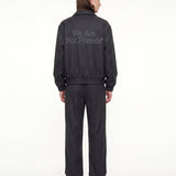 Pantalón WE ARE NOT FRIENDS Jimusho Tailored Negro, modelo espalda