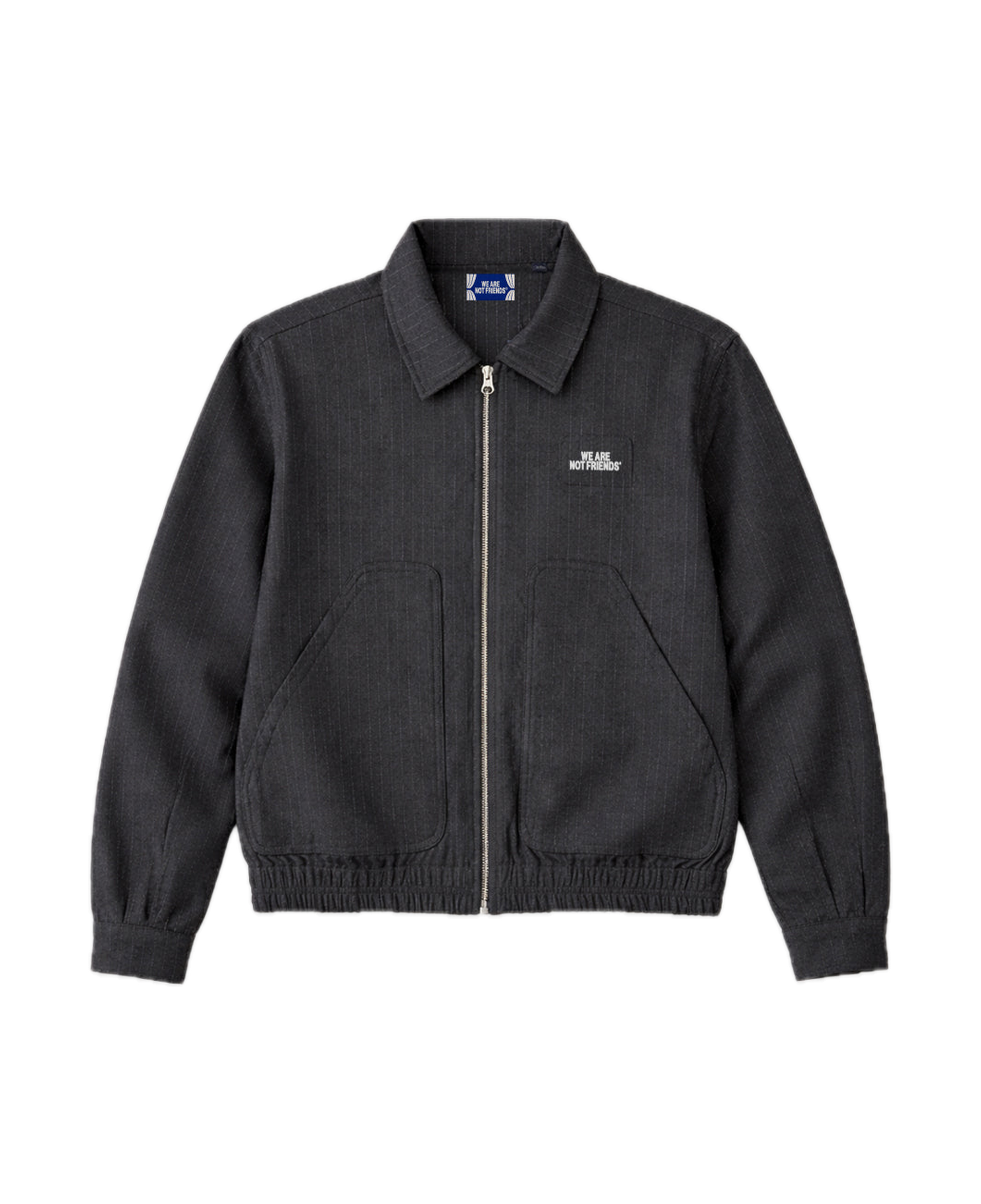 Chaqueta WE ARE NOT FRIENDS Tailored Club Negra, frontal