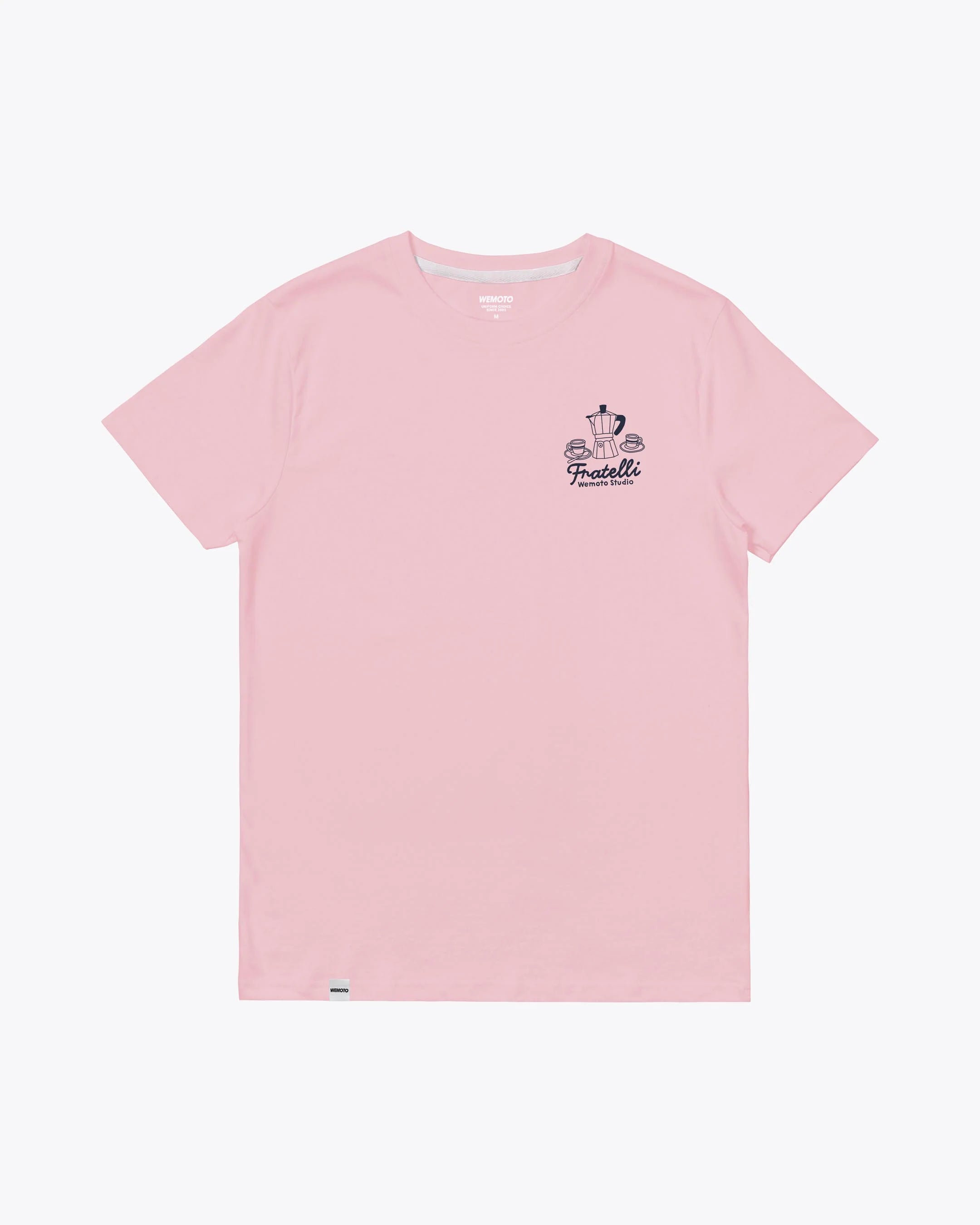 Camiseta WEMOTO Fratelli Cotton Pink