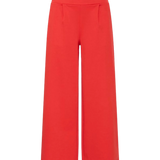 Pantalones ICHI Kate Wide Mars Red