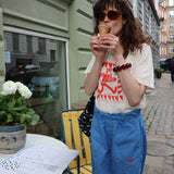 Camiseta BOBO CHOSES Mr Pencil Off White