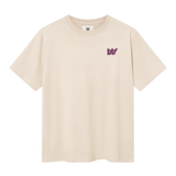 Camiseta Double A by WOOD WOOD Asa Neo Silver Grey