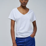 Camiseta SALSA JEANS Frunce Light Pearl