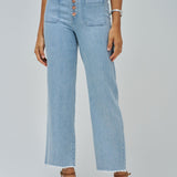 SALSA JEANS True Cropped Straight Lightdenim Jeans