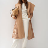 SALSA JEANS Lurex Jacquard Dunkelbeige Sweatshirt