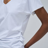 Camiseta SALSA JEANS Frunce Light Pearl