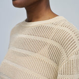 SALSA JEANS Knit Sweater with Medium Pearl Shine