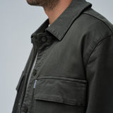 SALSA JEANS S-Activ Dunkelgrünes Überhemd