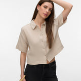 Camisa VERO MODA Natali Silver Lining