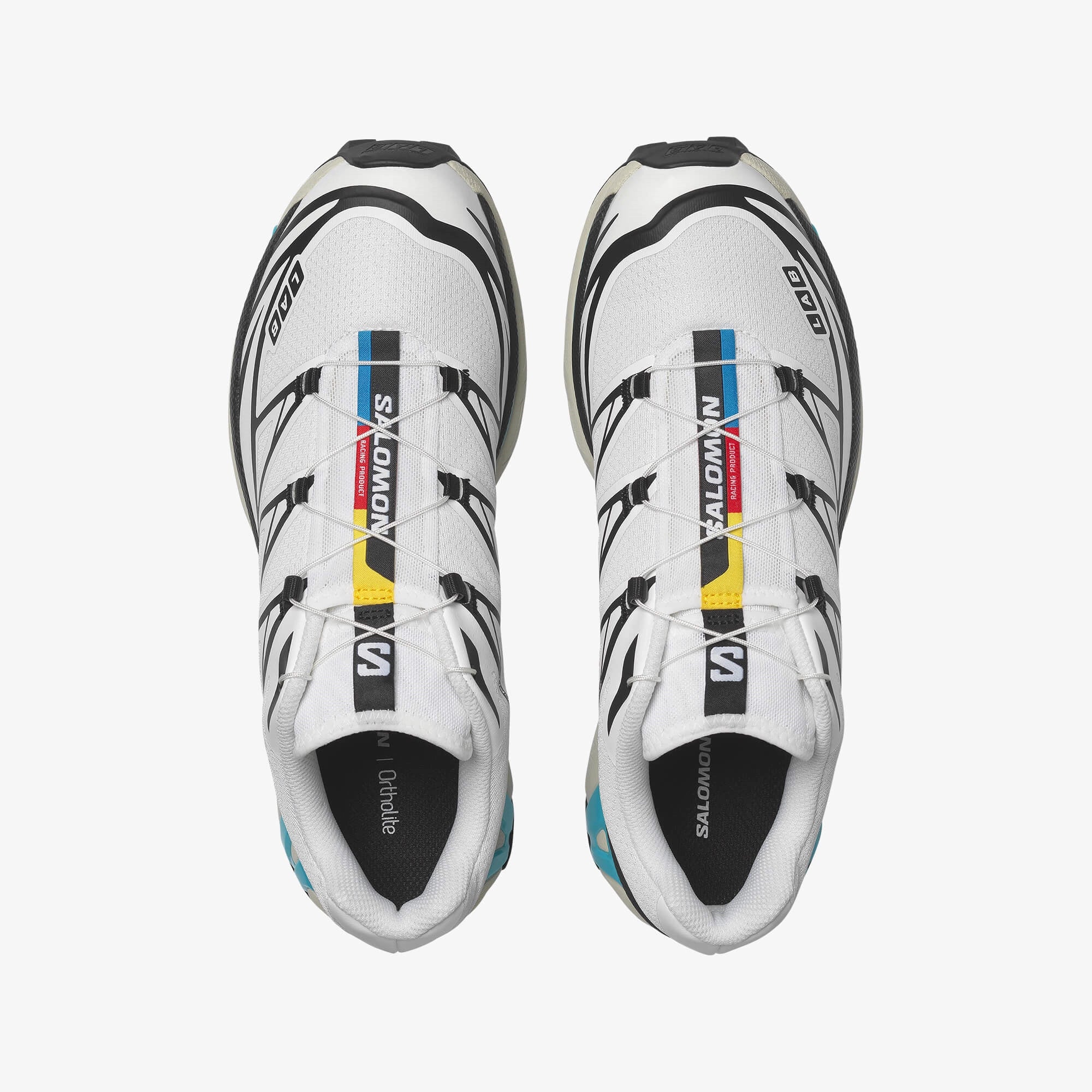 Zapatillas SALOMON XT-6 Black White Blue Curacao