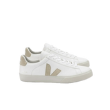 Zapatillas Veja Campo Chromefree Leather White Almond - ECRU