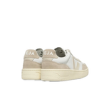 Zapatillas Veja V-90 Leather White Pierre - ECRU