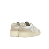 Zapatillas Veja V-90 Leather White Pierre - ECRU