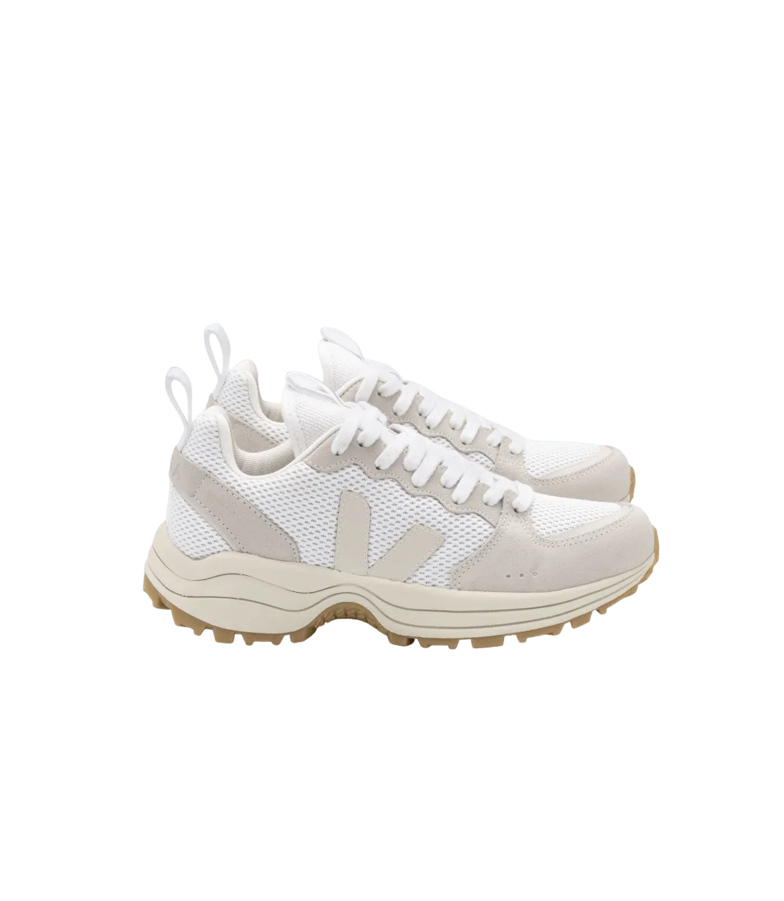Zapatillas Veja Venturi Alveomesh White Pierre Natural - ECRU